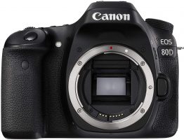 Canon EOS 80D | DSLR Camera | Black + 16 GB SD Card